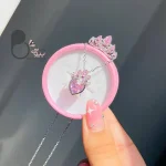 انگشتر و گردنبند راپونزه 💎فروشگاه زیورآلات بیوتی