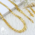 سرویس یزدی بافت حصیری 💎فروشگاه زیورآلات بیوتی