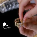 انگشتر جورجینا💎فروشگاه زیورآلات بیوتی