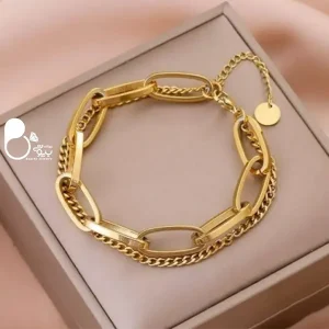 دستبند کایلی دو لاین💎فروشگاه زیورآلات بیوتی