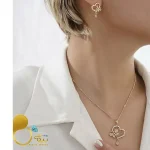 نیمست قلب و پروانه ژوپینگ ترک با تخفیف💎 زیورآلات بیوتی