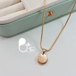 پلاک عشق ژوپینگ با قابلیت حکاکی💎زیورآلات بیوتی
