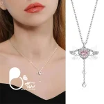 خرید گردنبند فرشته بال زن 💎فروشگاه زیورآلات بیوتی