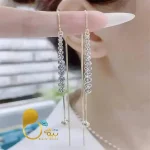گوشواره سارا بخیه ای 💎فروشگاه زیورآلات بیوتی