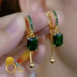 گوشواره آلیا نور 💎فروشگاه زیورآلات بیوتی