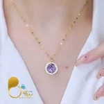 گردنبند شبدر لیلی ترک💎فروشگاه زیورآلات بیوتی
