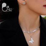 ست ماری پروانه با تخفیف💎فروشگاه زیورآلات بیوتی