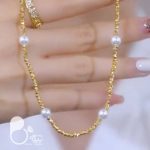 گردنبند دوریکا مرواریدی 💎فروشگاه زیورآلات بیوتی