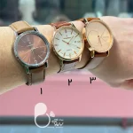 ساعت بند چرمی مردانه با تخفیف💎زیورآلات بیوتی