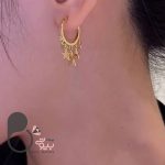 گوشواره ستاره ای ژوپینگ💎فروشگاه زیورآلات بیوتی