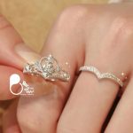 حلقه و پشت حلقه ملکه 💎فروشگاه زیورآلات بیوتی