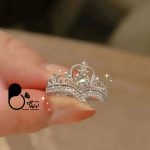 حلقه و پشت حلقه ملکه 💎فروشگاه زیورآلات بیوتی