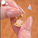 دستبند صدف و مروارید سبز 💎فروشگاه زیورآلات بیوتی