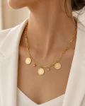 گردنبند سکه ای الیزابت