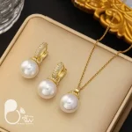 نیمست مرواریدی ژوپینگ وارداتی از ترکیه💎زیورآلات بیوتی