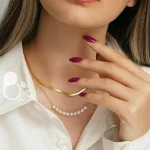 گردنبند دوبل ماری و مرواریدی با تخفیف بلک فرایدی💎بیوتی