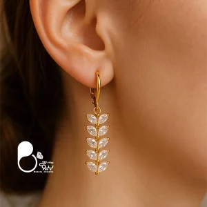 قیمت و خرید گوشواره گندمی وارداتی ترک💎فروشگاه زیورآلات بیوتی