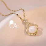 گردنبند مروارید مولتی کالر💎فروشگاه زیورآلات بیوتی