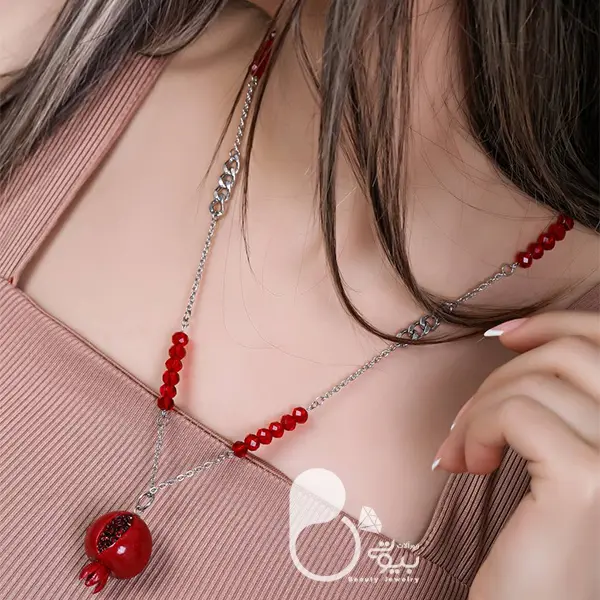 رومانتویی اناری 🍉شب یلدا🍂 با تخفیف💎بیوتی رومانتویی اناری 🍉شب یلدا🍂 با تخفیف💎بیوتی