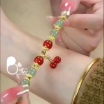 دستبند گیلاس عشق 💎زیورآلات بیوتی