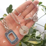 گردنبند مجلسی با تخفیف💎زیورآلات بیوتی