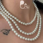 ست مروارید ژاپنی💎زیورآلات بیوتی