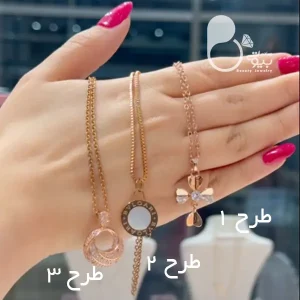 گردنبند استیل مارک با تخفیف💎زیورآلات بیوتی