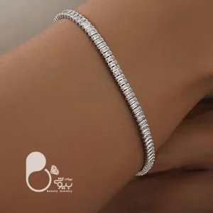دستبند تنیسی نگین میکرو 💎فروشگاه زیورآلات بیوتی