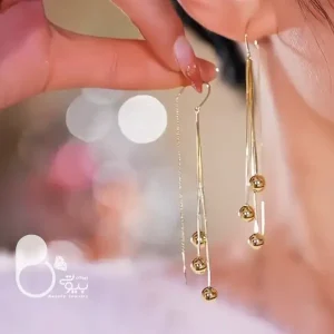گوشواره لیورا ترک💎 زیورآلات بیوتی