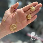 نیم ست طرح طلا با تخفیف بلک فرایدی💎زیورآلات بیوتی