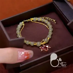 دستبند برگ یلدایی 🍉 شب یلدا🍂 با تخفیف💎بیوتی