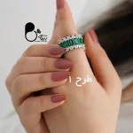 انگشتر نگین جواهری💎فروشگاه زیورآلات بیوتی