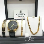 ست کامل ساعت و دستبند مردانه با تخفیف💎زیورآلات بیوتی