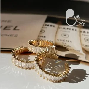 انگشتر نگین باگت 💎فروشگاه زیورآلات بیوتی