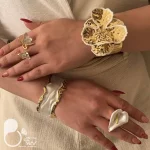 دستبند و انگشتر فشن💎زیورآلات بیوتی