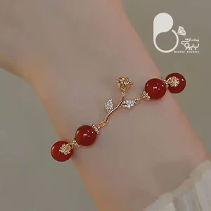 دستبند گل عشق💎زیورآلات بیوتی