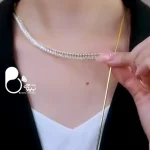 گردنبند تنیسی آسانسوری 💎 زیورآلات بیوتی