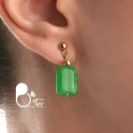 سرویس قلب زمردی (سنگ طبیعی)💎 زیورآلات بیوتی