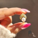 انگشتر مردارید دنباله ماهی 💎فروشگاه زیورآلات بیوتی