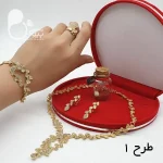 ست کامل طرح جواهر با تخفیف💎زیورآلات بیوتی