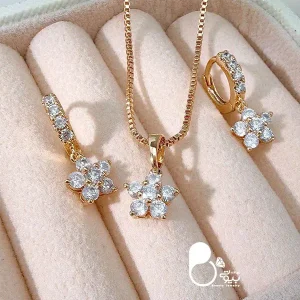نیمست فلاور ژوپینگ💎فروشگاه زیورآلات بیوتی خرید نیسمت ژوپینگ ترک