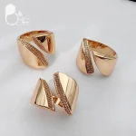 انگشتر موج برند دریم 💎زیورآلات بیوتی