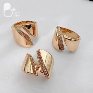 انگشتر موج برند دریم 💎زیورآلات بیوتی