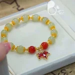 دستبند برگ یلدایی 🍉 شب یلدا🍂 با تخفیف💎بیوتی