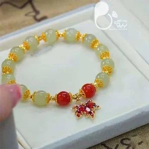 دستبند برگ یلدایی 🍉 شب یلدا🍂 با تخفیف💎بیوتی