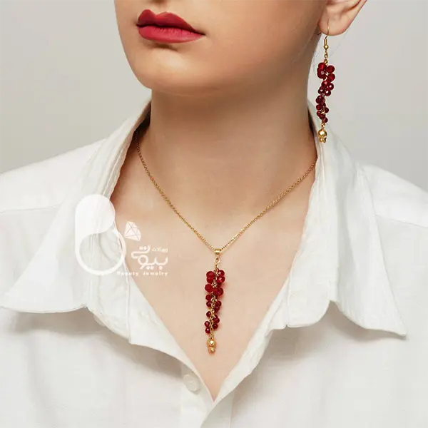 نیم ست انار انگوری 🍉شب یلدا🍂 با تخفیف💎بیوتی نیم ست انار انگوری 🍉شب یلدا🍂 با تخفیف💎بیوتی