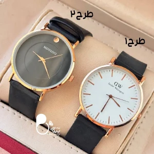 خرید ساعت مچی با بند چرمی از سایت بیوتی