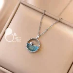 گردنبند دریا و انگشتر دریا💎زیورآلات بیوتی