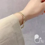 ست کامل گندمی مرواریدی 💎زیورآلات بیوتی