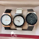 قیمت و خرید ساعت مچی زنانه بند چرمی با تخفیف ویژه ساعت حراجی بیوتی با تخفیف💎فروشگاه زیورآلات بیوتی